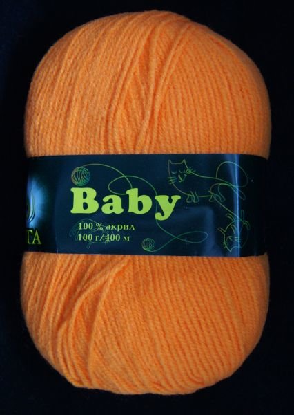 Vita Baby (Вита Беби) детский акрил 2865 оранжевый 