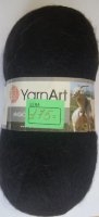 Yarn Art Angora de Luxe (Ангора де люкс) 585 черный