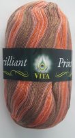 Vita Brilliant Print (Вита Бриллиант Принт) 2612 оранжево-коричневый