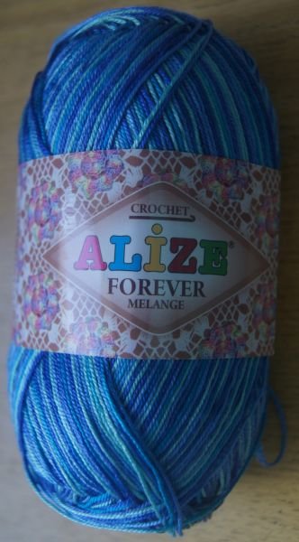 Alize Forever Melang (Ализе Форева меланж) 50833 синий  (1)
