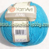 Yarn Art Jeans (Ярн Арт Джинс) 33 ярко-голубой