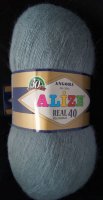 Alize Angora Real 40 (Ализе Ангора Реал 40) 87 средне-серый 