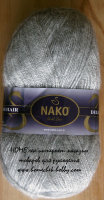 Nako Mohair Delicate (Нако Мохер Деликат) 6128 серый меланж