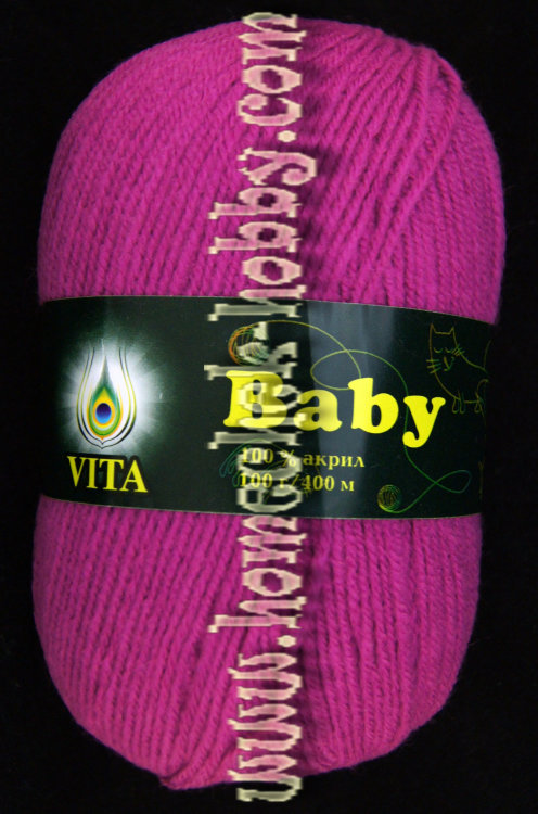 Vita Baby (Вита Беби) детский акрил 2898 малино-розовый