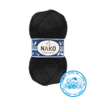 Nako Mohair Delicate (Нако Мохер Деликат) 6130 черный