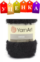 Yarn Art Breeze (Ярн Арт Бриз) 02 черный уценка