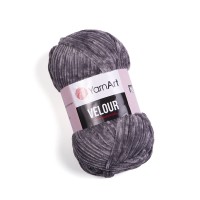 Yarn Art Velour 858 серый