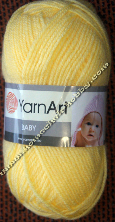 Yarn Art Baby (Baby Ram) (Ярн Арт Беби) 315 желтый