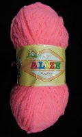 Alize Softy (Ализе Софти) 653 розовый неон