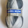 Yarn Art Angora Melang RAM (Ярн Арт Ангора меланж РАМ) 716 бело-серый меланж
