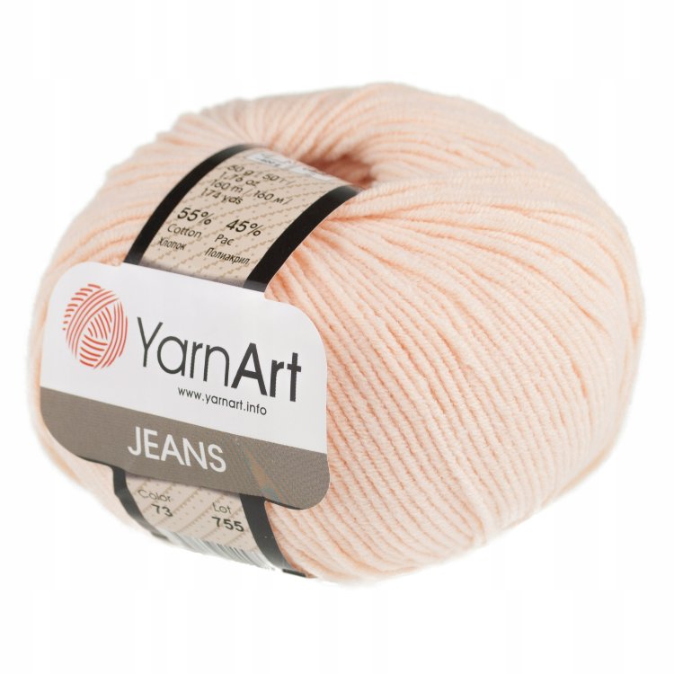 Yarn Art Jeans (Ярн Арт Джинс) 73 персик