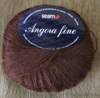 Seam Angora Fine (Сеам Ангора Файн) Цвет 191241 шоколадный