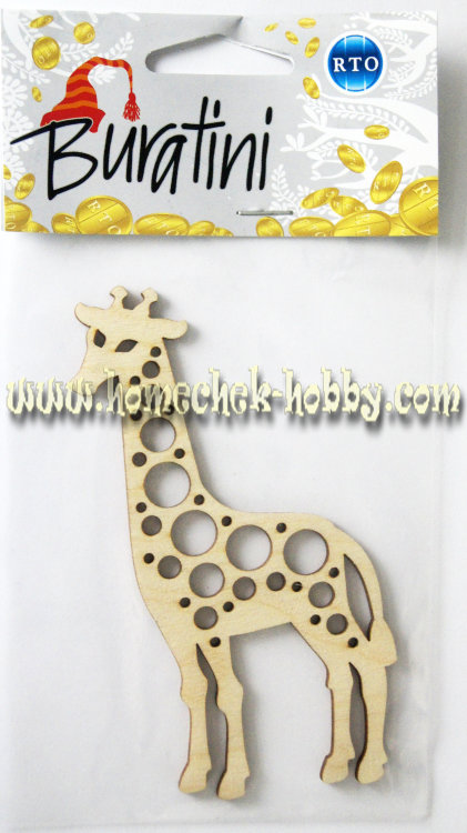 Buratini Форма для декора - Жираф