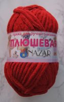 Nazar-rus (Назар-Рус) Плюшевая 7001 красный