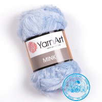 Yarn Art Mink (Ярн Арт Минк) 351 голубой