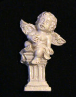 Садовая скульптура - Сидящий ангел (мини)