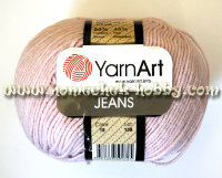 Yarn Art Jeans (Ярн Арт Джинс) 18 бледно-розовый