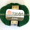 Yarn Art Jeans (Ярн Арт Джинс) 52 темно-зеленый