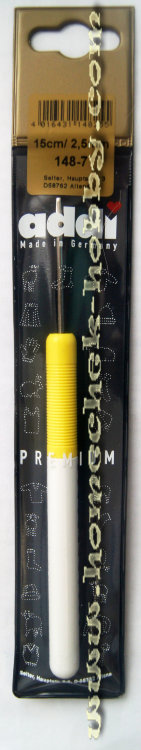 Addi (Адди) Крючок вязальный с ребристой ручкой 2.5мм 